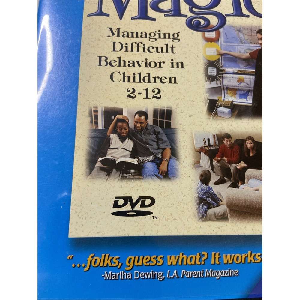1-2-3 Magic Dvd 2005 Managing Difficult Behavior‎ in Children Aged 2-12 Phelan - Picture 3 of 12